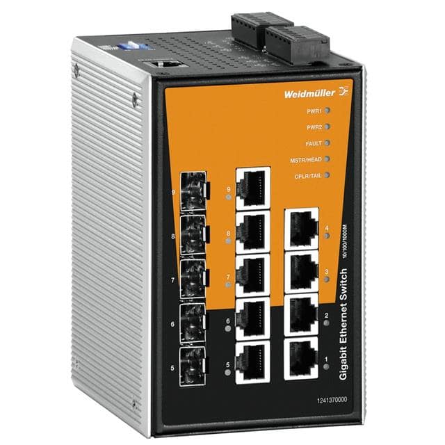 1241370000 NETWORK SWITCH-MANAGED 9 PORT