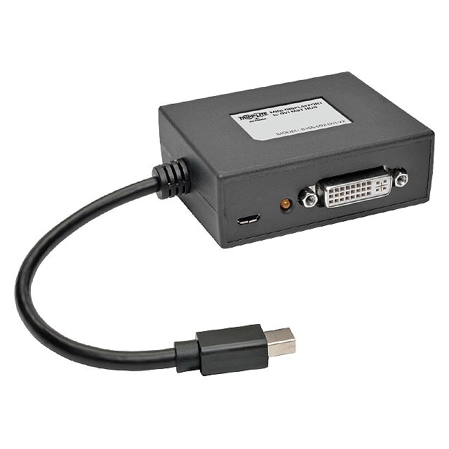 B155-002-DVI-V2 2-PORT MINI DISPLAYPORT 1.2 TO D