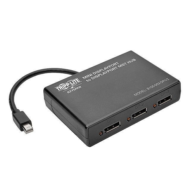 B155-003-DP-V2 3 PORT MINI DP 1.2 TO DISPLAYPOR