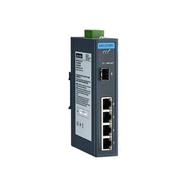 EKI-2725FI-AE NETWORK SWITCH-UNMANAGED 5 PORT