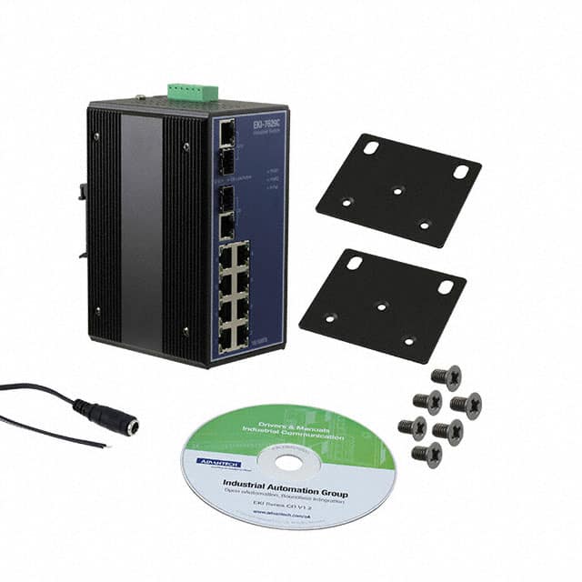 EKI-7629C-AE NETWORK SWITCH-UNMANAGED 10 PORT