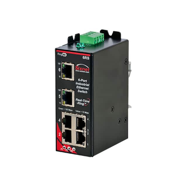 SL-6RS-1-D1 NETWORK SWITCH-UNMANAGED 6 PORT
