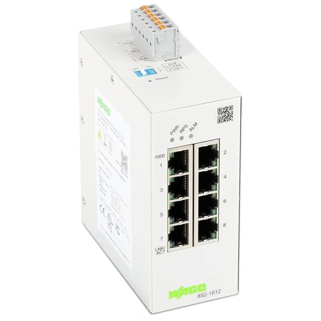 852-1812 LEAN MANAGED SWITCH; 8-PORT 1000
