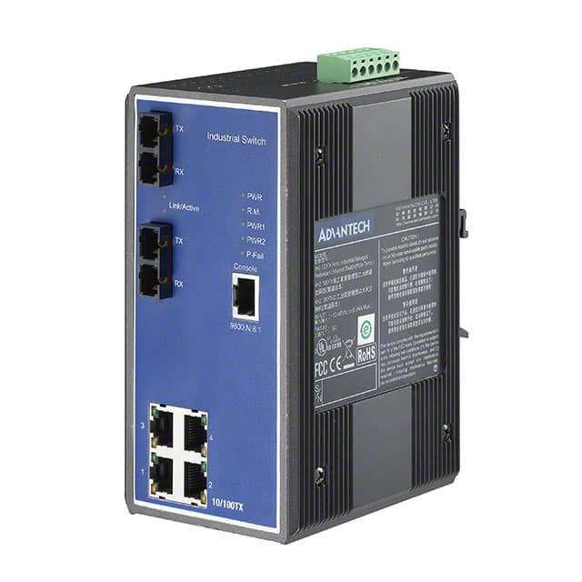 EKI-7554MI-AE NETWORK SWITCH-MANAGED 6 PORT