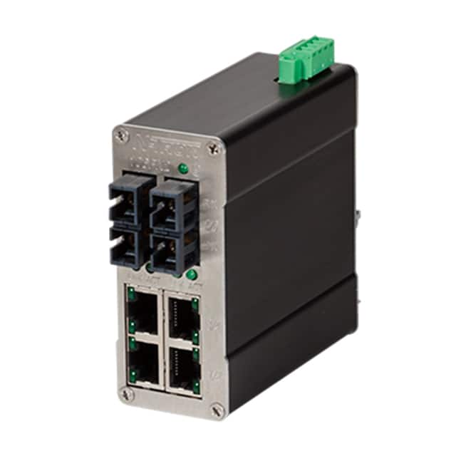 106FXE2-SC-15-MDR NETWORK SWITCH-UNMANAGED 6 PORT