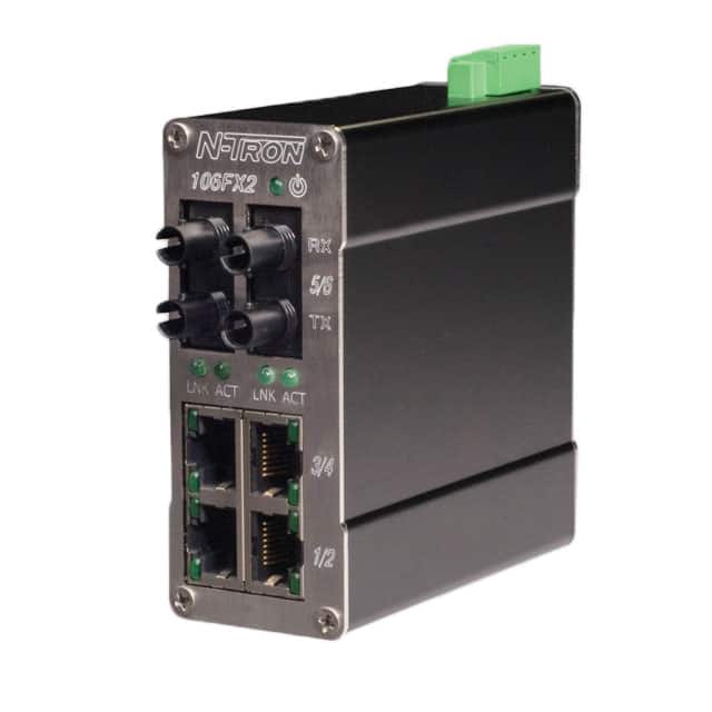 106FXE2-ST-15-MDR NETWORK SWITCH-UNMANAGED 6 PORT