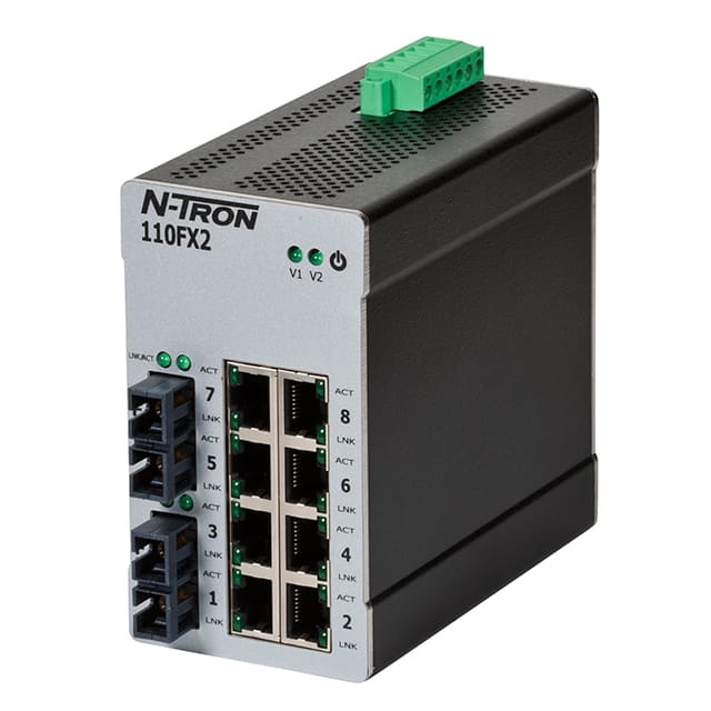 110FX2-SC NETWORK SWITCH-UNMANAGED 10 PORT