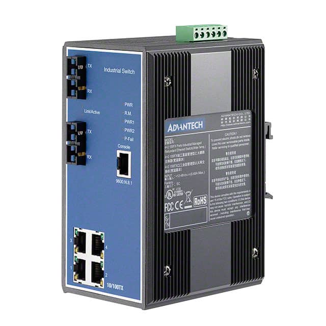 EKI-7554SI-AE NETWORK SWITCH-MANAGED 6 PORT