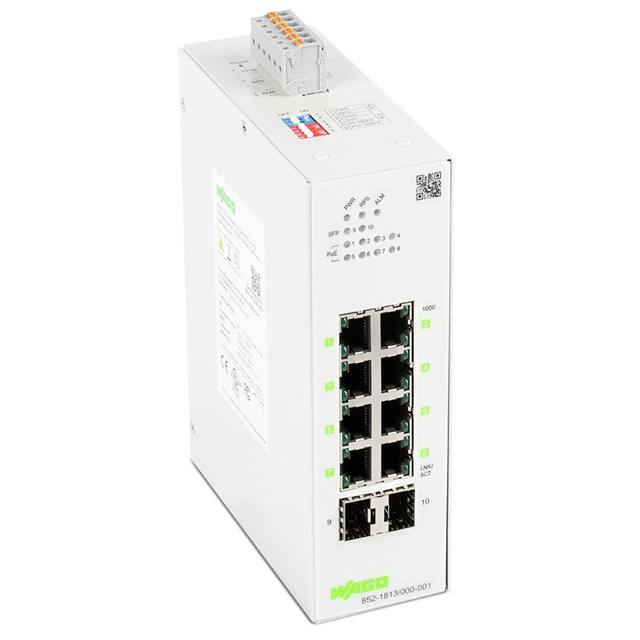 852-1813/000-001 LEAN MANAGED SWITCH; 8-PORT 1000