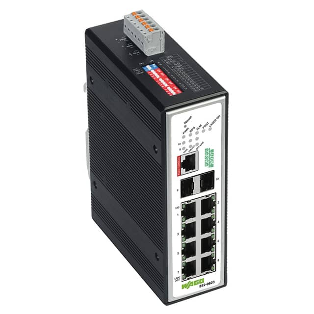 852-603 INDUSTRIAL-MANAGED-SWITCH 8PORT