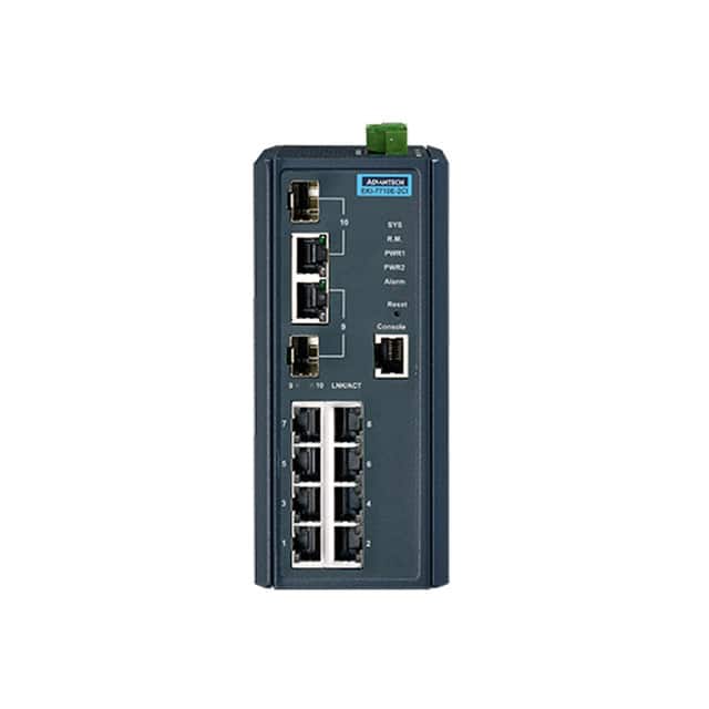 EKI-7710E-2CI-AE NETWORK SWITCH-MANAGED 10 PORT