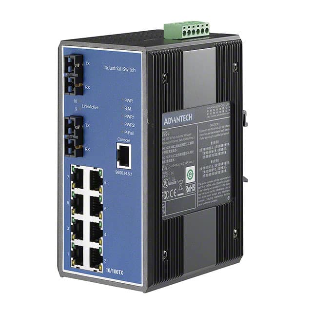 EKI-7559SI-AE NETWORK SWITCH-MANAGED 10 PORT