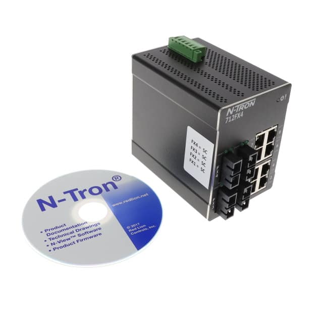 712FX4-SC NETWORK SWITCH-MANAGED 12 PORT