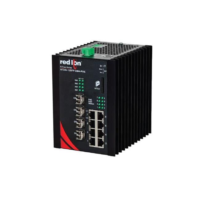NT24K-12SFP-DM4-POE NETWORK SWITCH-MANAGED 12 PORT