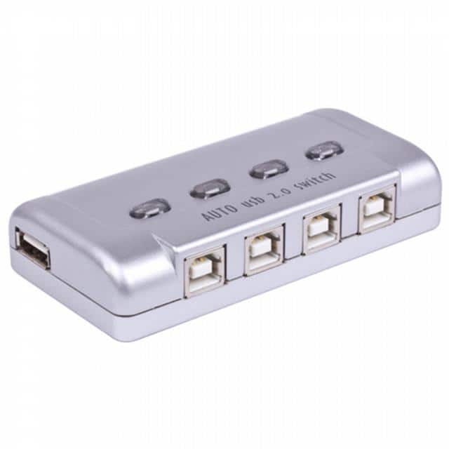 SANOXY-USB-PRNT-SWT-4PORT 4-port USB Printer Switch