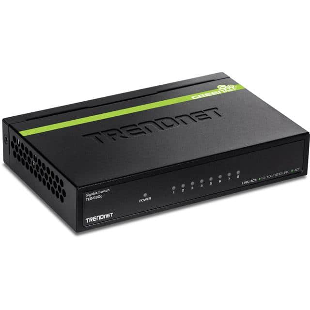 TEG-S80G 8-port GREENnet Gigabit Switch