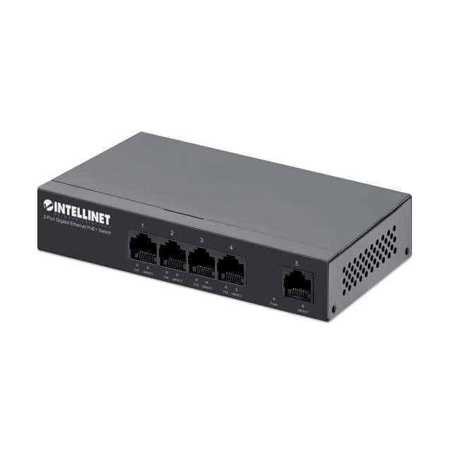INT 561792 5-Port Gigabit Ethernet PoE+ Swi