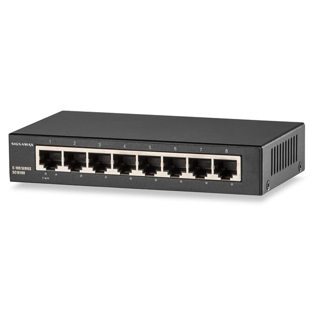 SIG FO-SC10100 SWITCH 8 PORT GIGABIT C-100