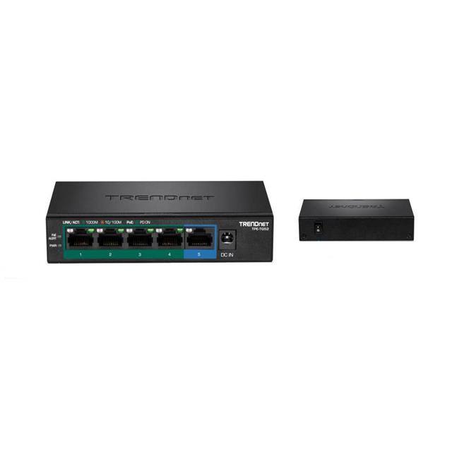 TPE-TG52 5-Port Gigabit PoE+ Switch GREEN
