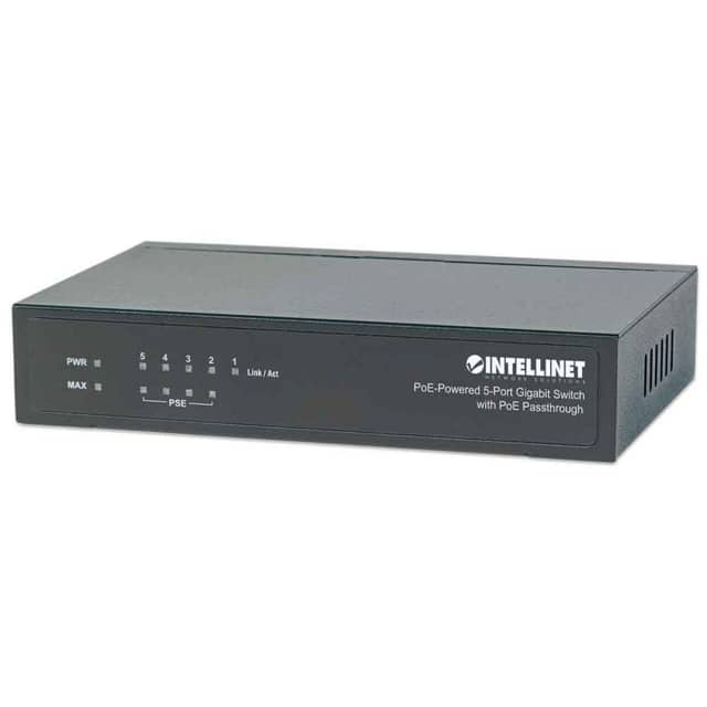 INT 561082 POE 5-PORT GIGABIT SWITCH