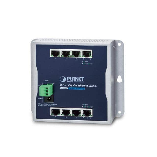 WGS-803 Planet Industrial 8-Port 10/100/