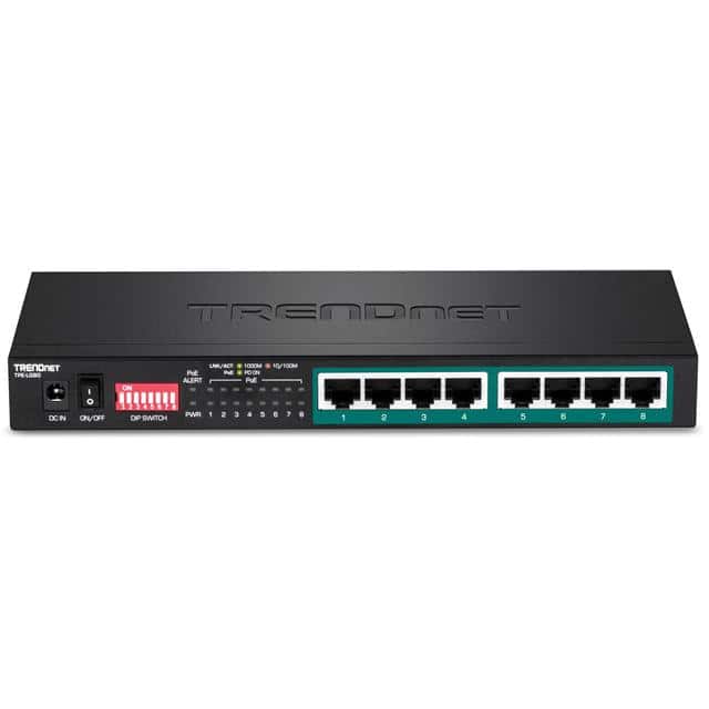 TPE-LG80 8-Port Gigabit Long Range PoE+