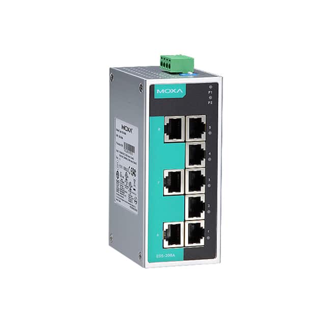 EDS-208A 8-PORT UNMANAGED ETH SW