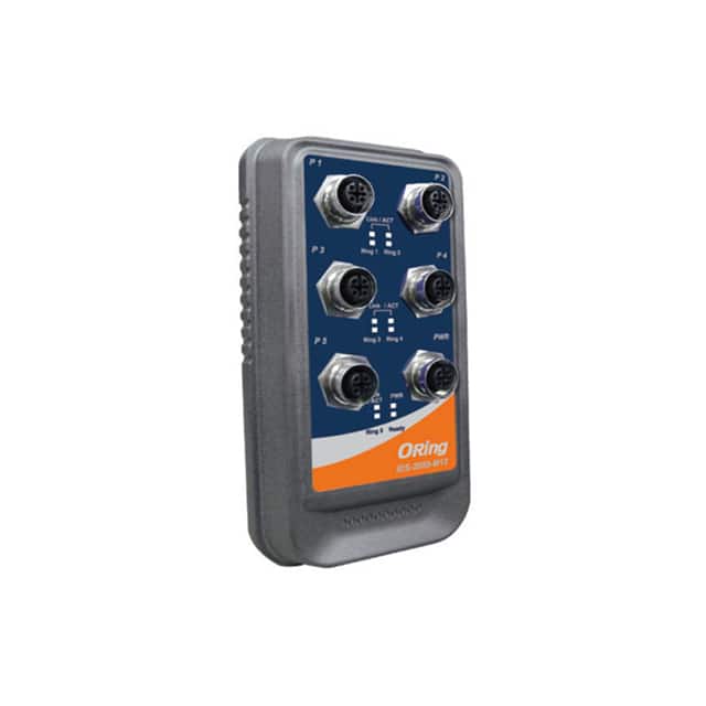 IES-2050-M12 IP67 WATER PROOF 5X 10/100TX WIT