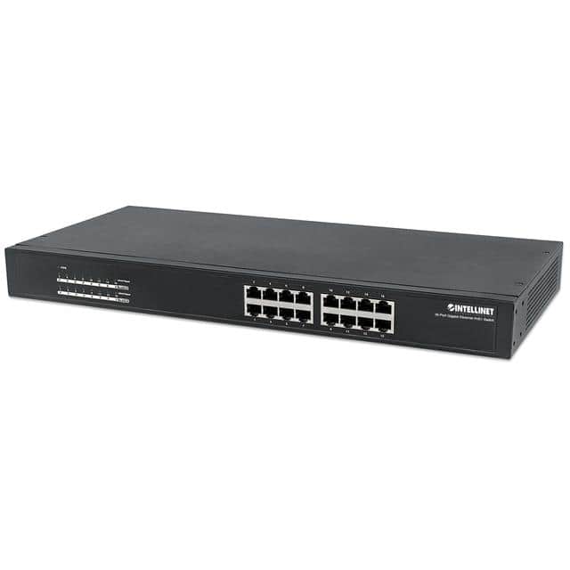 INT 560993 16PORT POE+ RACKMOUNT SWITCH