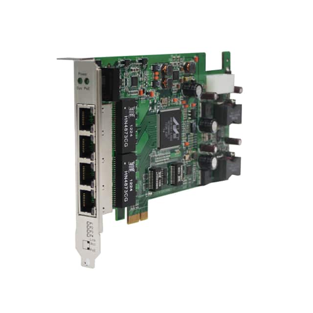 IGPCS-E140 UPCIE BUS 4X 10/100/1000TX (RJ-4
