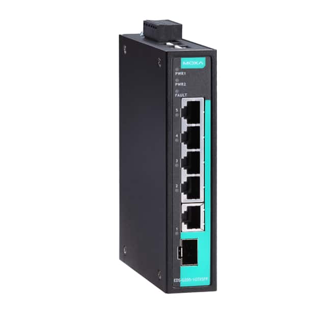 EDS-G205-1GTXSFP UNMANAGED FULL GIGABIT ETHERNET