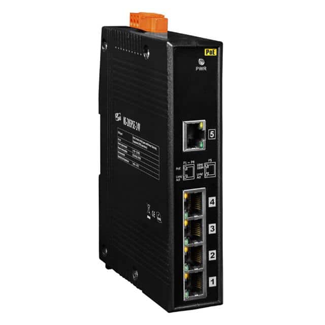 NS-205PSE-24V 5-Port PoE Ethernet Switch with