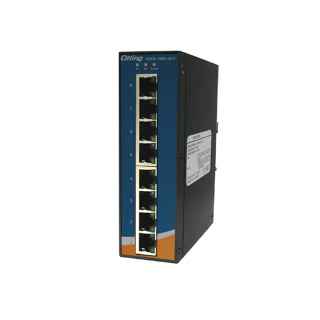 IGPS-1080-24V SLIM TYPE 8 X 10/100/1000TX (RJ-