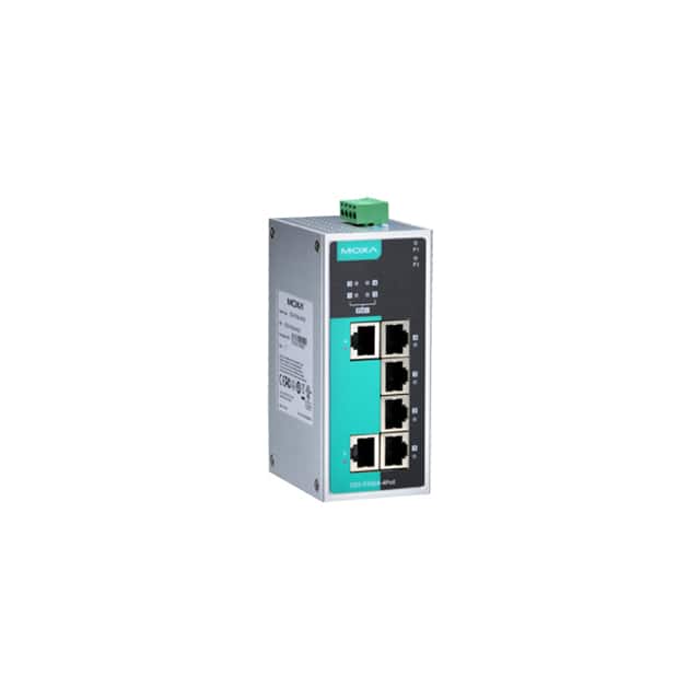 EDS-P206A-4POE 6-PORT POE UNMANAGED ETH SW