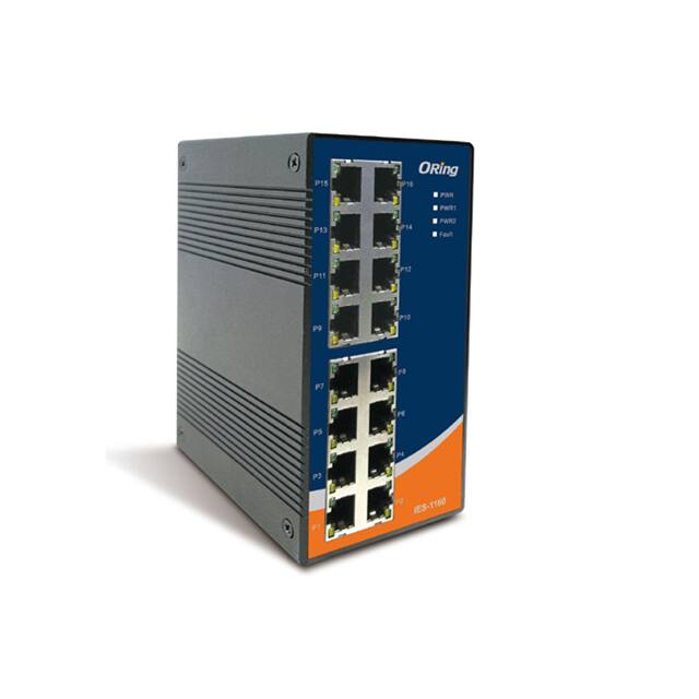 IES-1160 RUGGED 16X 10/100TX (RJ-45)