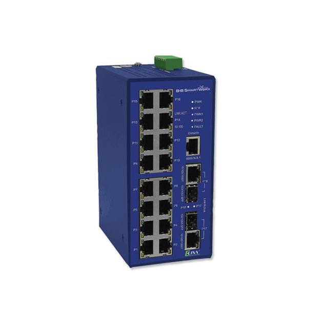 EIR418-2SFP-T 16 PORT INDUSTRIAL GB SWITCH