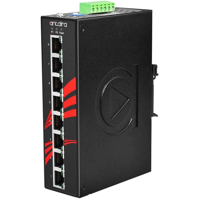 LNP-800AGH-24-T 8-PORT INDUSTRIAL GIGABIT POE+ U