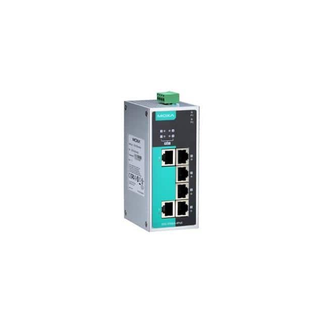 EDS-P206A-4POE-T Unmanaged PoE Ethernet switch wi
