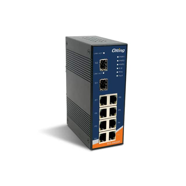 IES-3082GP RUGGED 8X 10/100TX (RJ-45) + 2X