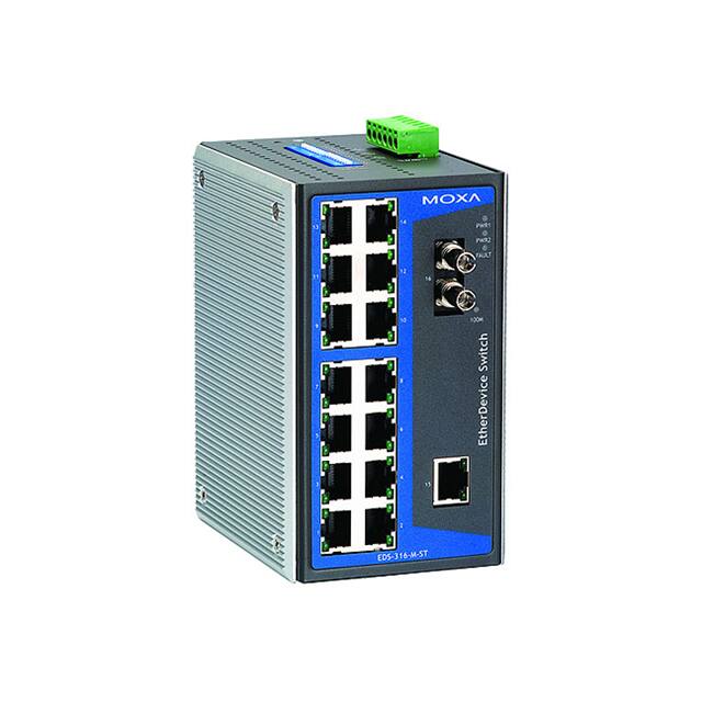 EDS-316-M-ST INDUSTRIAL UNMANAGED ETHERNET SW