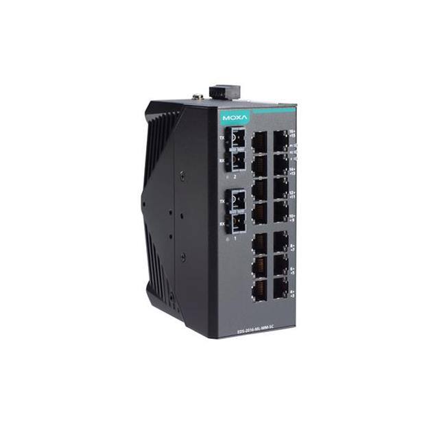EDS-2016-ML-MM-SC-T Unmanaged Ethernet switch with 1