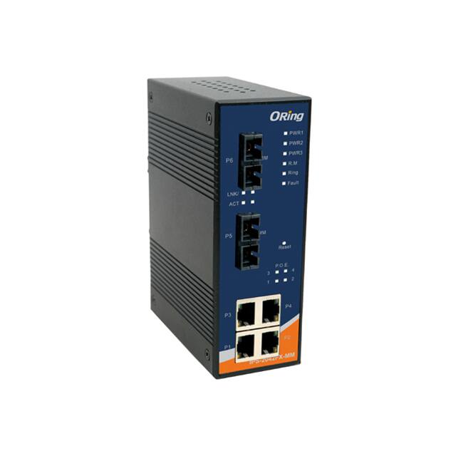 IPS-2042FX-SS-SC RUGGED 4X 10/100TX (RJ-45) POE @