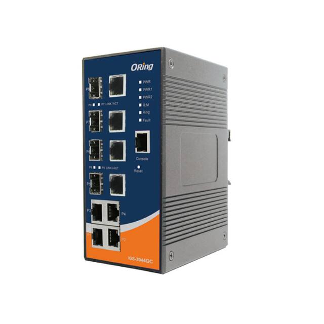 IGS-3044GC RUGGED 4X 10/100/1000TX (RJ-45)