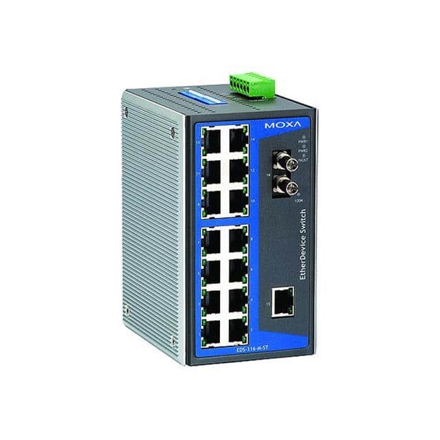 EDS-316-M-ST-T Industrial Unmanaged Ethernet Sw
