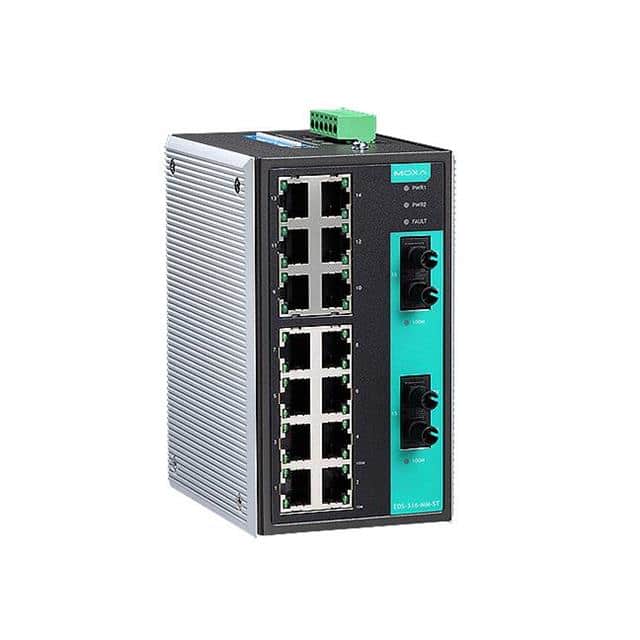 EDS-316-MM-ST Industrial Unmanaged Ethernet Sw