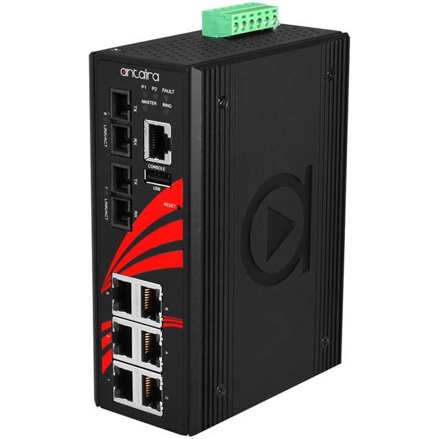 LMX-0802-M-T 8-PORT INDUSTRIAL LIGHT LAYER 3