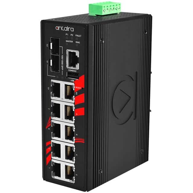 LMP-1202M-SFP 12-PORT INDUSTRIAL POE+ LIGHT LA