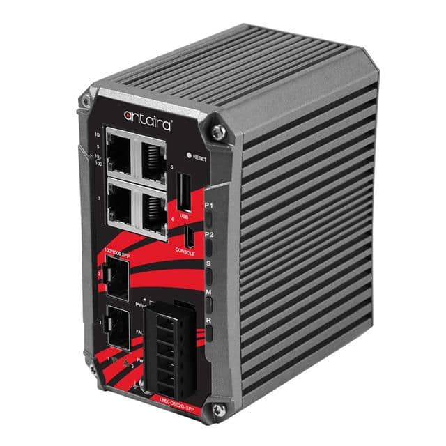 LMX-C602G-SFP-V2 6-PORT INDUSTRIAL COMPACT GIGABI