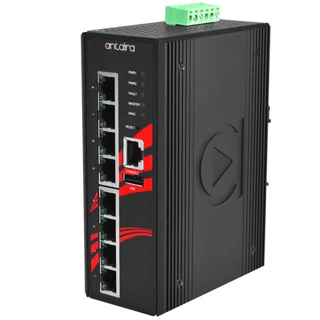 LMP-0800G 8-PORT INDUSTRIAL POE+ LIGHT LAY