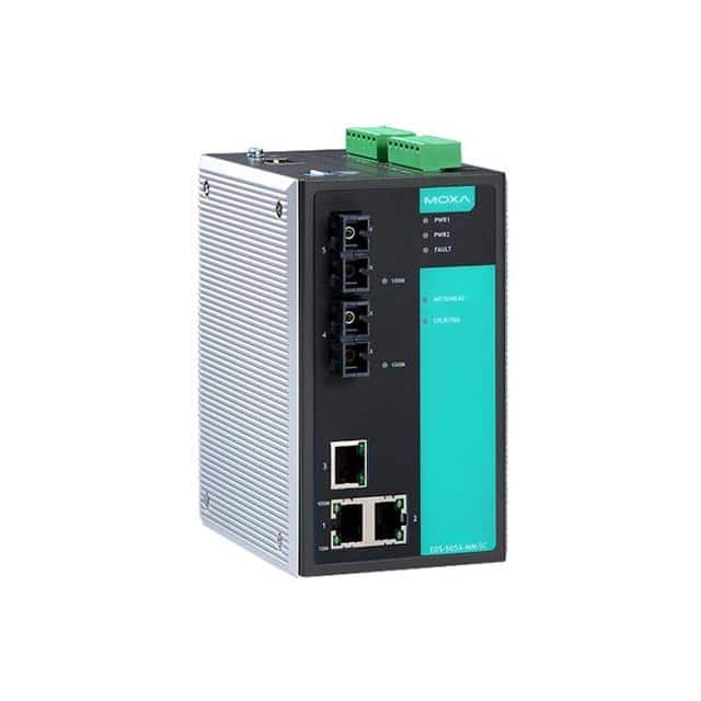 EDS-505A-MM-SC-T Managed Ethernet switch with 3 1